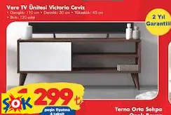RUUM STORE VERE TV ÜNİTESİ VİCTORİA CEVİZ